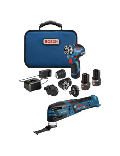 Kit Combo Bosch 12V Max Taladro Chameleon y Multiuso Starlock