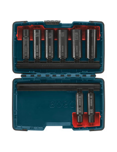 Juego de Sockets Profundos Bosch 27285 8 Piezas 3/8"