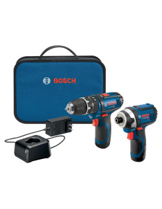 Kit Combo Inalámbrico Bosch 12V - Taladro y Destornillador