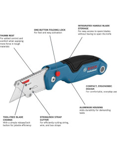 Juego de Cuchillos Utilitarios BOSCH H11-14200-1 3 Piezas 2