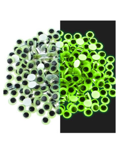 300 Ojos Móviles Brillantes en la Oscuridad 8mm DIVINA VITAE