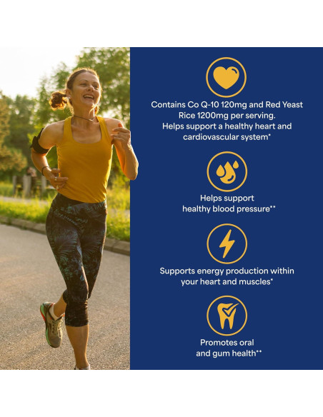 Suplemento Coenzima Q10 Puritan's Pride 120 Cápsulas 120mg