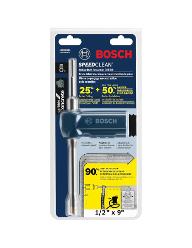 Broca Bosch HCD2081 1/2" x 23 cm SDS-plus Extracción de Polvo
