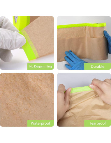 Cinta de Enmascarar VECOPE 30.48cm x 15.24m para Pintura