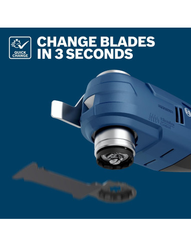 Cuchillas Oscilantes Bosch OSL114JF-3 Bi-Metal 3 Piezas 3,18 cm