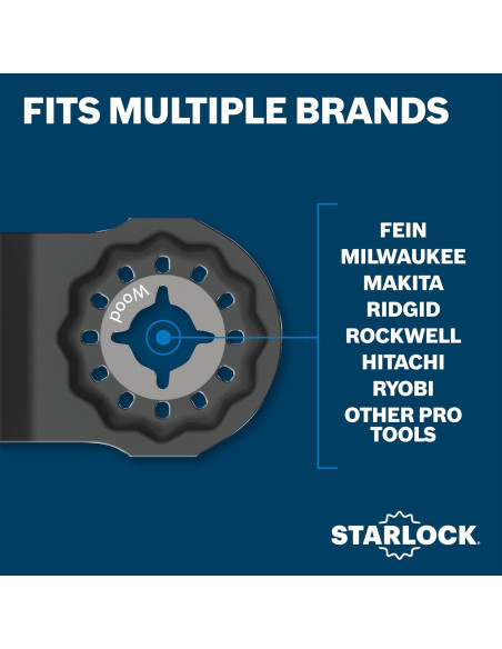 Cuchillas Oscilantes Bosch OSL114JF-3 Bi-Metal 3 Piezas 3,18 cm