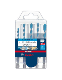 Juego de Brocas MultiConstrucción Bosch EXPERT HEX-9 4-8 mm