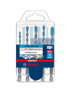Juego de Brocas MultiConstrucción Bosch EXPERT HEX-9 4-8 mm 2