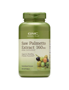 Extracto de Saw Palmetto GNC 160mg 200 Porciones Suplemento