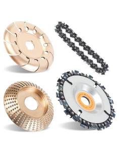 Juego de Ruedas de Molido Pomsare 4 Piezas para Amoladora