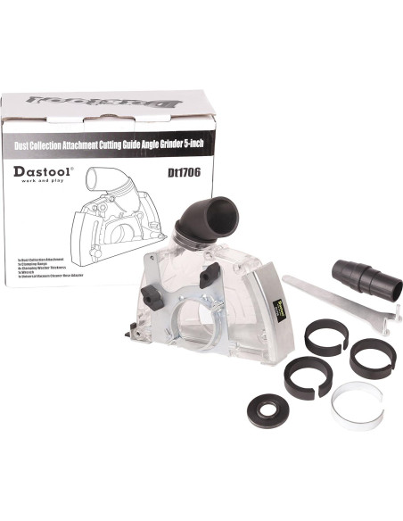 Capuchón de Polvo Dastool Dt1706 para Amoladora 5"