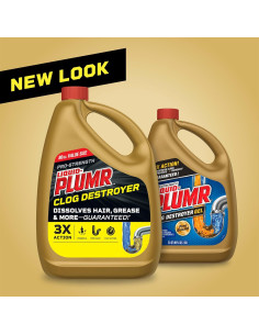 Liquid-Plumr Clorox Gel Destructor de Atascos 2.37 L 2