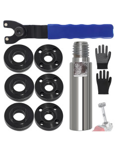 Eje de Extensión Juvaeny 3" para Amoladora Angular + Accesorios