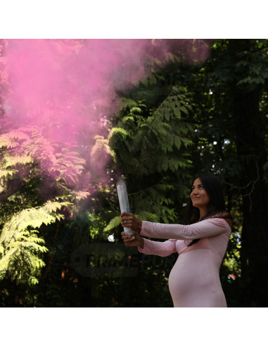 Cañones de Confeti Rosa PrimePure - Revelación de Género 2 Paquete