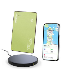 Tarjeta de seguimiento SMART LB para billetera - Verde, Bluetooth