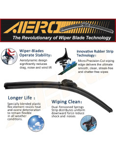 Limpiaparabrisas AERO Avenger Premium 22" para GMC Sierra 3500 HD 2017 2