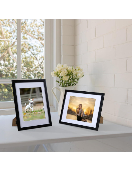 Juego de 4 Marcos de Foto CORE ART 28x36 cm Negro
