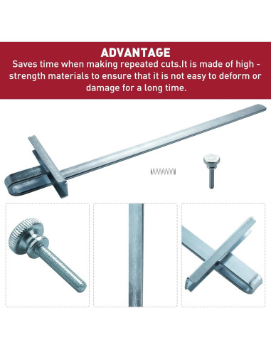 Guía de Corte Circular Ajustable MZ745 para Skil Bosch