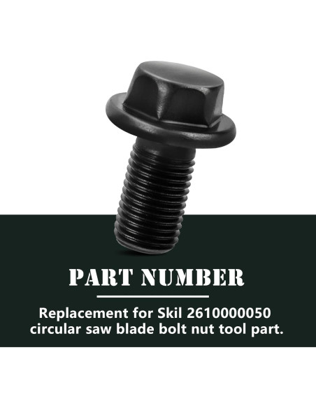 Tuerca de Cuchilla Skil 2610000050 Reemplazo Sierra Circular