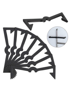 Bloques de Gancho para Tablero de Clavijas Hicarer 200 Piezas