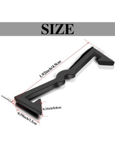 Bloques de Gancho para Tablero de Clavijas Hicarer 200 Piezas 2