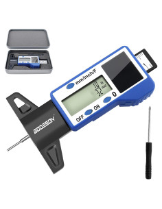 Medidor Digital de Profundidad de Neumáticos GODESON Azul