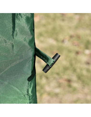 Carpa Plegable Outsunny 2.16x2.16m para 4 Personas Verde