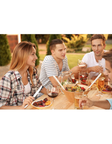 Juego de Utensilios de Picnic Wealers 13 Piezas Acero Inoxidable