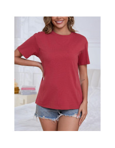 Camisas de Lactancia Ecavus con Cremallera Oculta Suaves 2