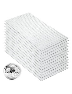 4500 Azulejos Espejo Autoadhesivos Telooco 10mm para Manualidades