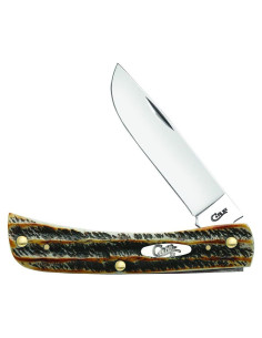 Cuchillo de bolsillo Case Sod Buster Jr 9.21 cm Hueso Miel