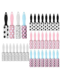 40 Mini Rodillos Quitapelusas Maahongh Viaje Extra Adhesivos