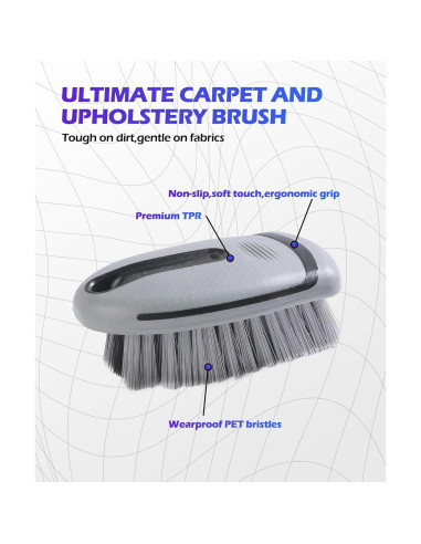 Cepillo de limpieza de automóviles SCUARI 2297QJS001 Gris