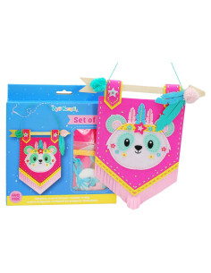 Kit de Costura DIY APLI Krapli Panda - Manualidad para Niños