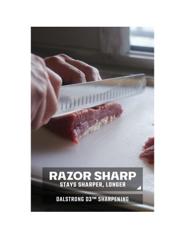 Cuchillo de Rebanar Dalstrong Serie Vanquish 30.5 cm Acero Alto Carbono