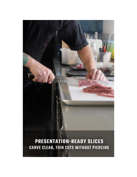 Cuchillo de Rebanar Dalstrong Serie Vanquish 30.5 cm Acero Alto Carbono