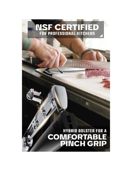 Cuchillo de Rebanar Dalstrong Serie Vanquish 30.5 cm Acero Alto Carbono