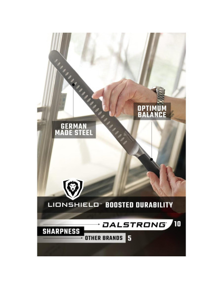 Cuchillo de Rebanar Dalstrong Serie Vanquish 30.5 cm Acero Alto Carbono
