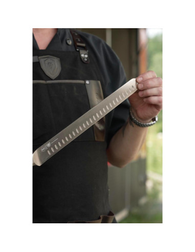 Cuchillo de Rebanar Dalstrong Serie Vanquish 30.5 cm Acero Alto Carbono