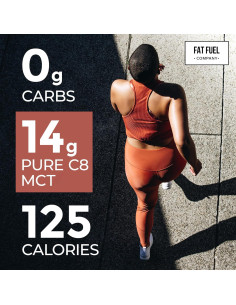 Aceite C8 MCT Fat Fuel - Suplemento Keto 473 ml Energía Pura 2