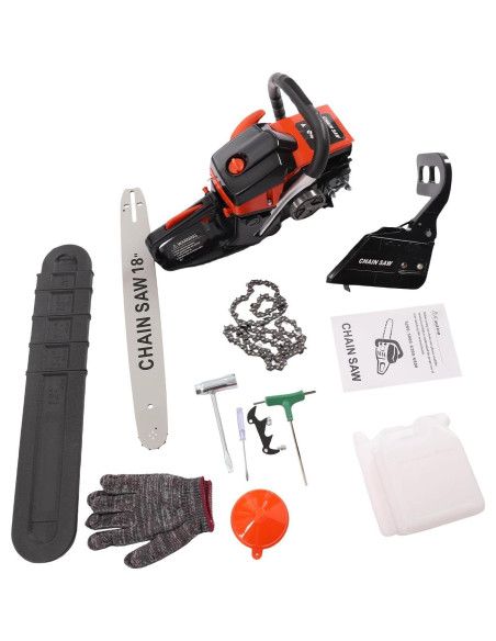 Motosierra DMSIDN 58CC 4.4HP 45.72cm para Corte de Madera