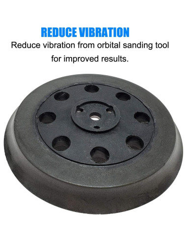 Disco de Respaldo Tockrop 12.7cm para Lijadora Bosch