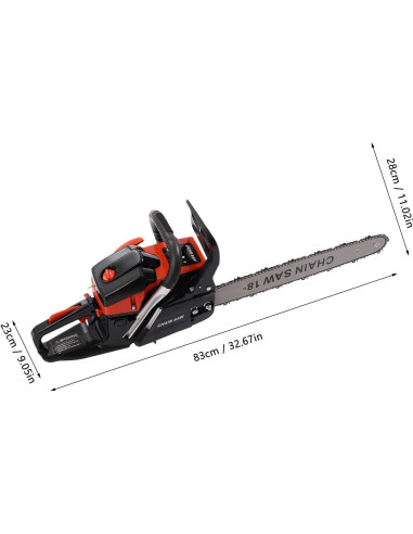 Motosierra DMSIDN 58CC 4.4HP 45.72cm para Corte de Madera