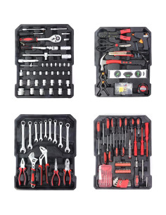 Juego de Herramientas 799pcs Arcwares Maletín Aluminio Negro 2