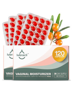 Píldoras Hidratantes Vaginales Lubracil - 60 Cápsulas para Sequedad