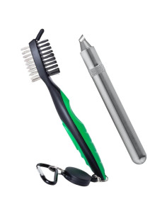 Afilador de Ranuras Wedge Guys nU Groove + Cepillo Golf