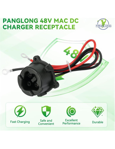 Receptáculo Cargador DC MAC 48V Panglong para Yamaha G29