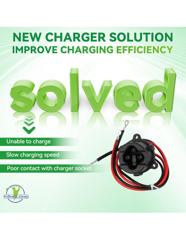 Receptáculo Cargador DC MAC 48V Panglong para Yamaha G29