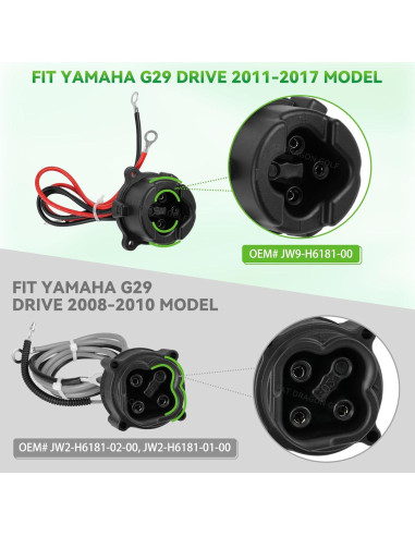 Receptáculo Cargador DC MAC 48V Panglong para Yamaha G29