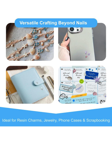 Moldes de Uñas 3D ZGGAZCA Silicona Conchas Oceánicas